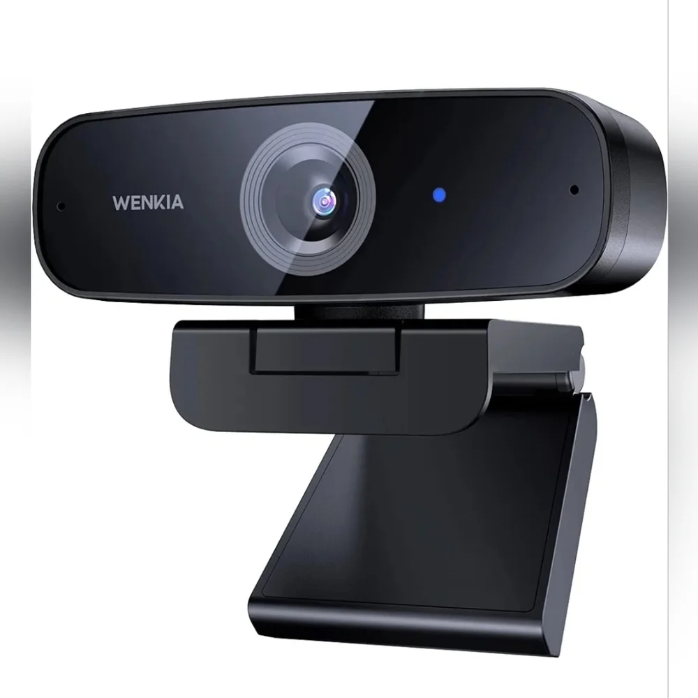 WENKIA Full HD 1080P USB Desktop Web Computer Camera with Dual Stereo Microphone